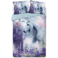 BEDDING SET UNICORN 160X200+2X70X80 COTTON. PERCALE.YOUTH.