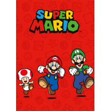 BLANKET POLAR 100X140 SUPER MARIO 027 180 gsm