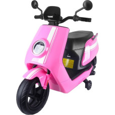 Rechargeable motorcycle Licensed Niu Pink + 12V/4.5AH battery add