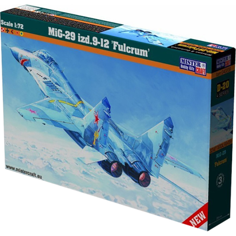 MODEL SAMOLOT MIG-29 9-12 FULCRUM 1:72