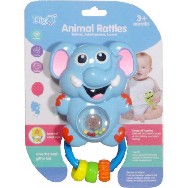 Other Rattle - 40046 - with music - ELEPHANT