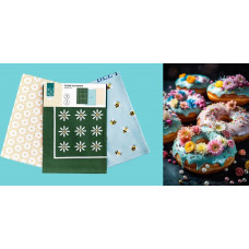 FARO rankšluosčių komplektas, 3 vnt., 40x60 cm, KUKE 026, bitės, medvilnė