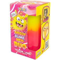 Tuban Jiggly Slime - Gleivės - Neoninis Duetas - Geltona-Rožinė (430 g)