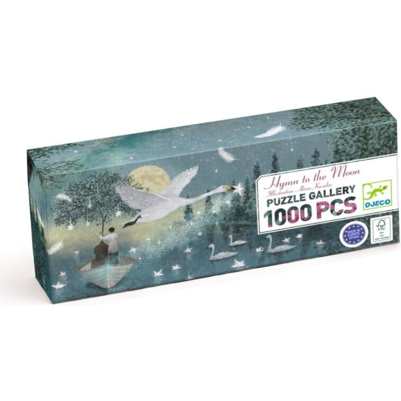 Djeco Dėlionė - Himnas Mėnuliui (1000 detalių)