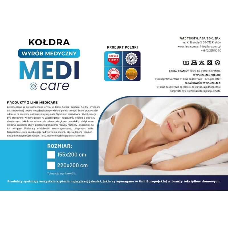 QUILT 220X200 GOLDEN SWEET DREAMS 1540g