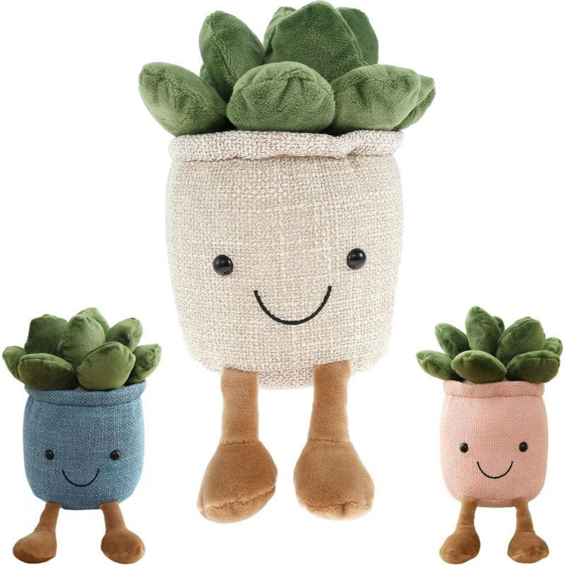 MASKOTKA PLUSZOWA KWIATEK DONICZKA