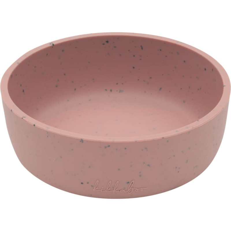 KIKKABOO silikoninis dubenėlis Blush