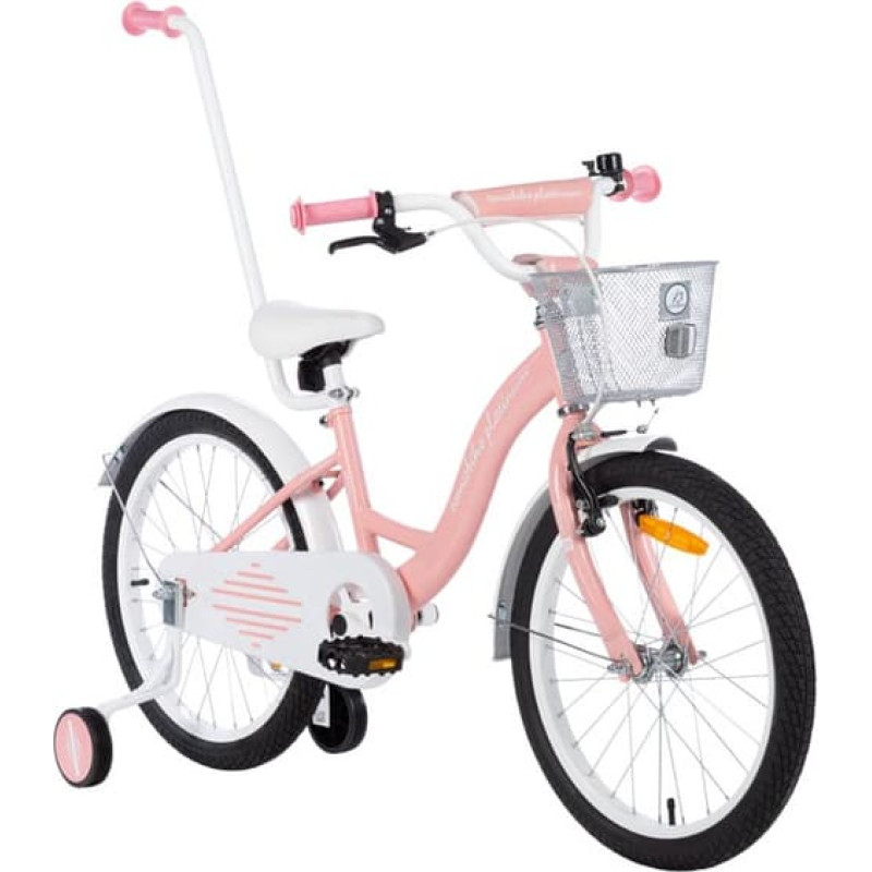 Tomabike dviratis - XXV - TOMABIKE 20"  - PLATINUM - LIGHT PINK