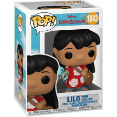 Funko POP! Vinilinė figūrėlė: Disney: Lilo & Stitch - Lilo (w/ Scrump)
