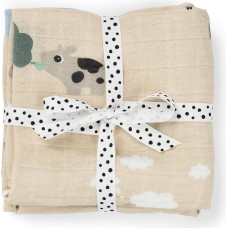 Done By Deer šluostės 2vnt. Tiny farm Sand