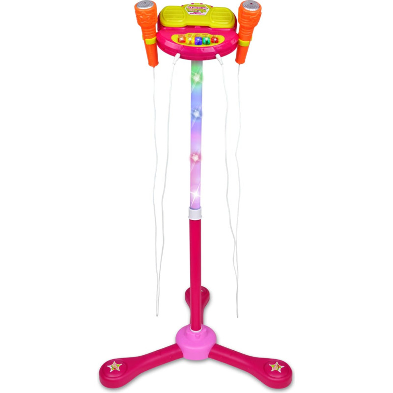 Bontempi TECH bezvadu mikrofona statīvs ar diviem mikrofoniem, 421472