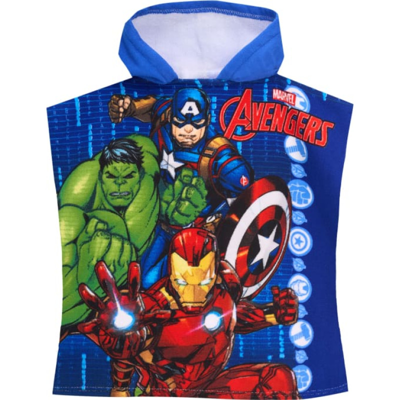 FAST DRY PONCHO 50X100 CM AVENGERS AVE36-5073 MICROFIBER