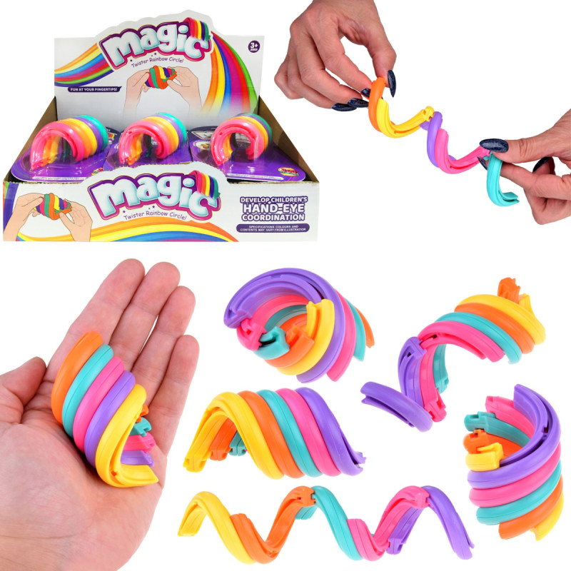 PIERŚCIENIE PRZESUWANE FIDGET GADŻET