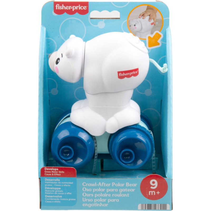 Fisher-Price ropojantis žaislas – baltasis lokys, modelis JDL63