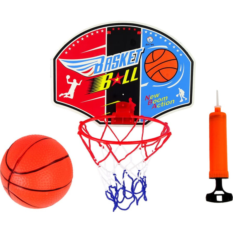 Korvpallilaud seinale + pall pumbaga