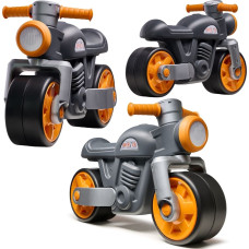 Falk balansinis paspirtukas-motociklas Prem1er Retro su tyliais ratais, juodas, nuo 12 mėn.