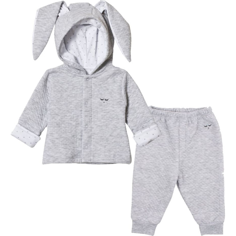 Livly Clothing Kostīms Livly , Bunny grey melange jacquard