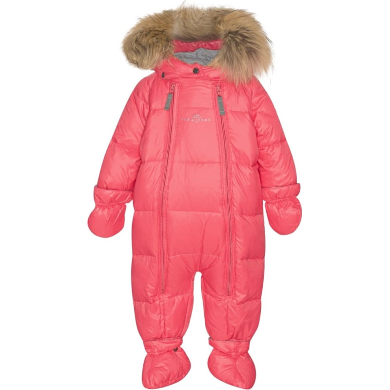 Ver De Terre Bērnu kombinezons ar kažokādu Ver de Terre, Flamingo 6m