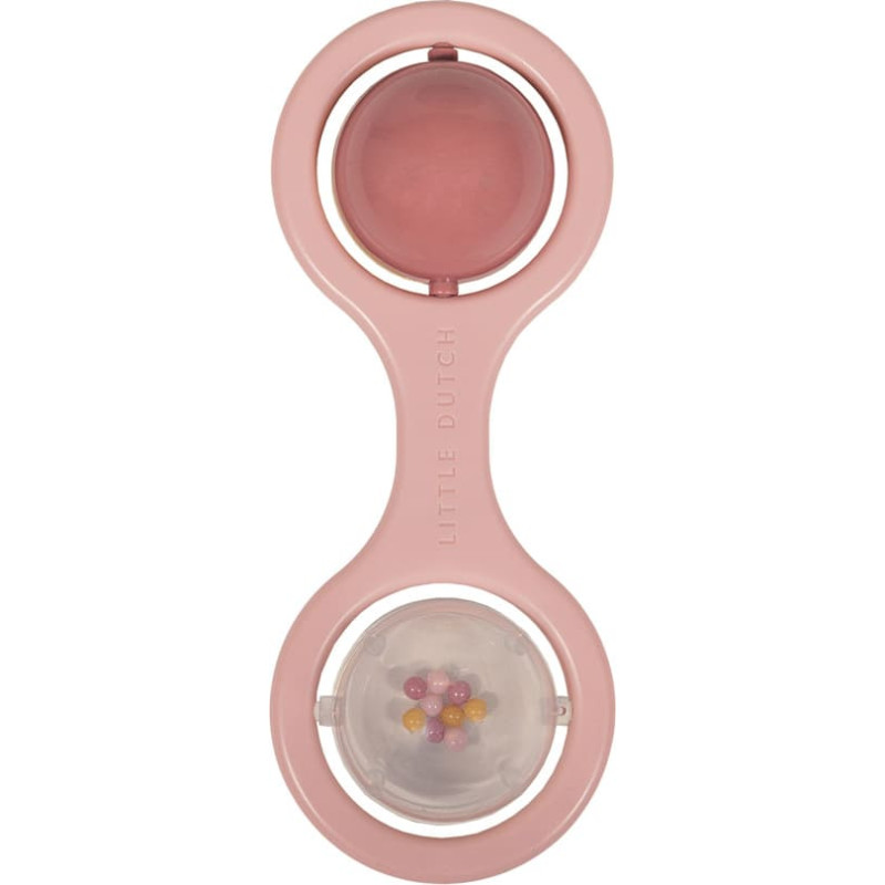 Little Dutch rattle toy with balls Pink