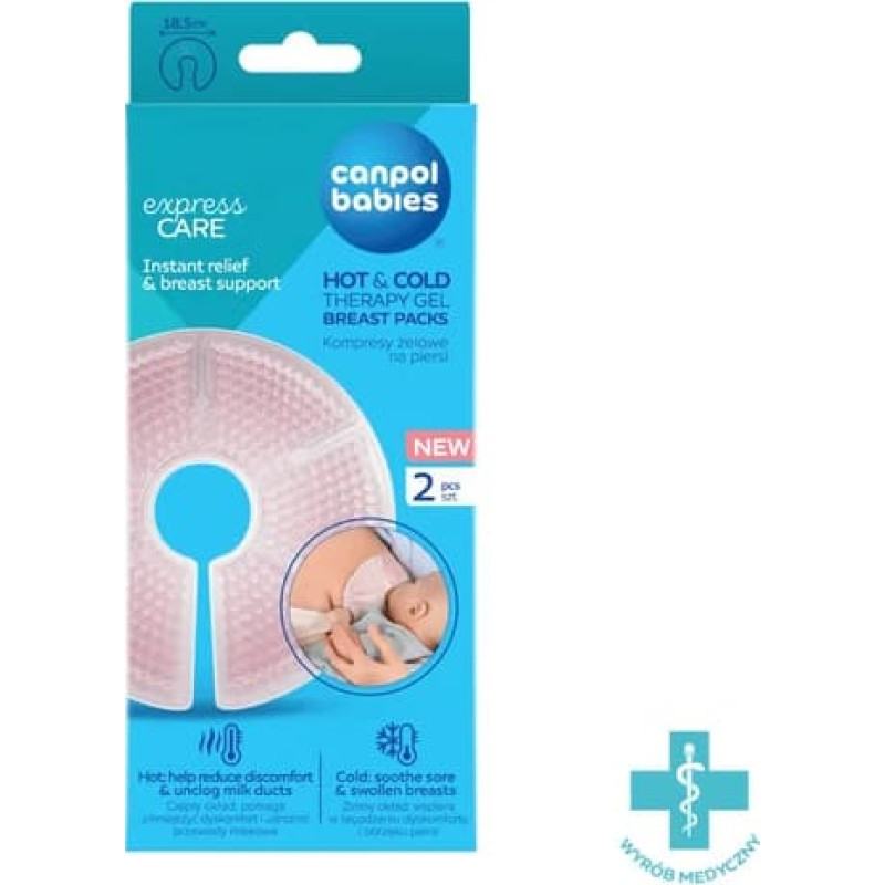 Canpol 78/023 Kompresy żelowe na piersi 2 szt