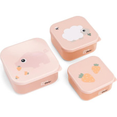 Done By Deer užkandžių dėžutė 3 pcs Tiny farm Powder