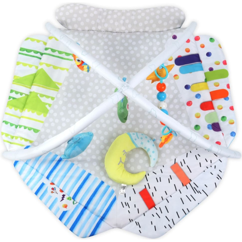 Milly Mally 6143 TinyMini JL633-1A lavinamasis kilimėlis 2-in-1 „Mažylio pasaulis“