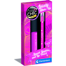 Clementoni CRAZY CHIC lūpu krāsas un lūpu zīmuļu komplekts, rozā, 18910