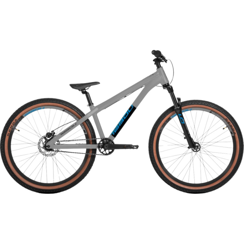 Tabou Dviratis Tabspin 1.0, 26", pilkai-juodas (L)