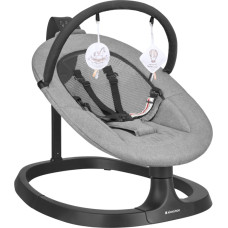 KIKKABOO Zazu elektrinės kūdikių supynės – pilkos