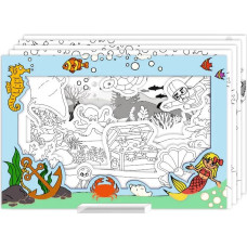 3D pildi joonistuskomplekt Ookean