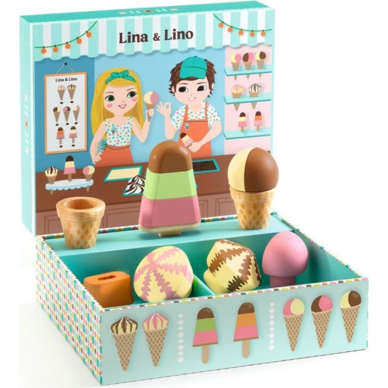 Djeco Vaidmenų žaidimai - Ledų stendas