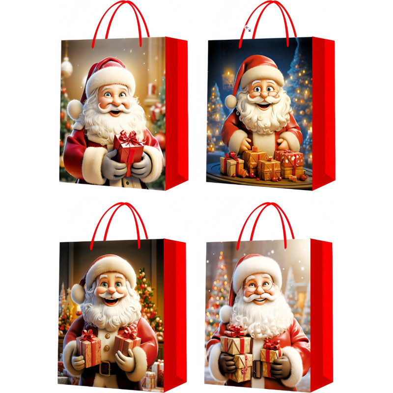 TORBA NA PREZENTY ŚWIĘTA MIKOŁAJ XS