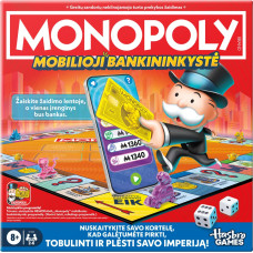 Monopoly Žaidimas &bdquo;Monopolis: mobilioji bankininkystė&ldquo;, lietuvių k.