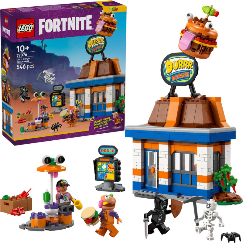Lego Fortnite Durrr Burger Restaurant 77076