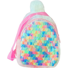 TOREBKA PLUSZOWA CEKINY