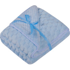 Duet Baby Balnket - 684 - 3D - size 80x90 - BLUE