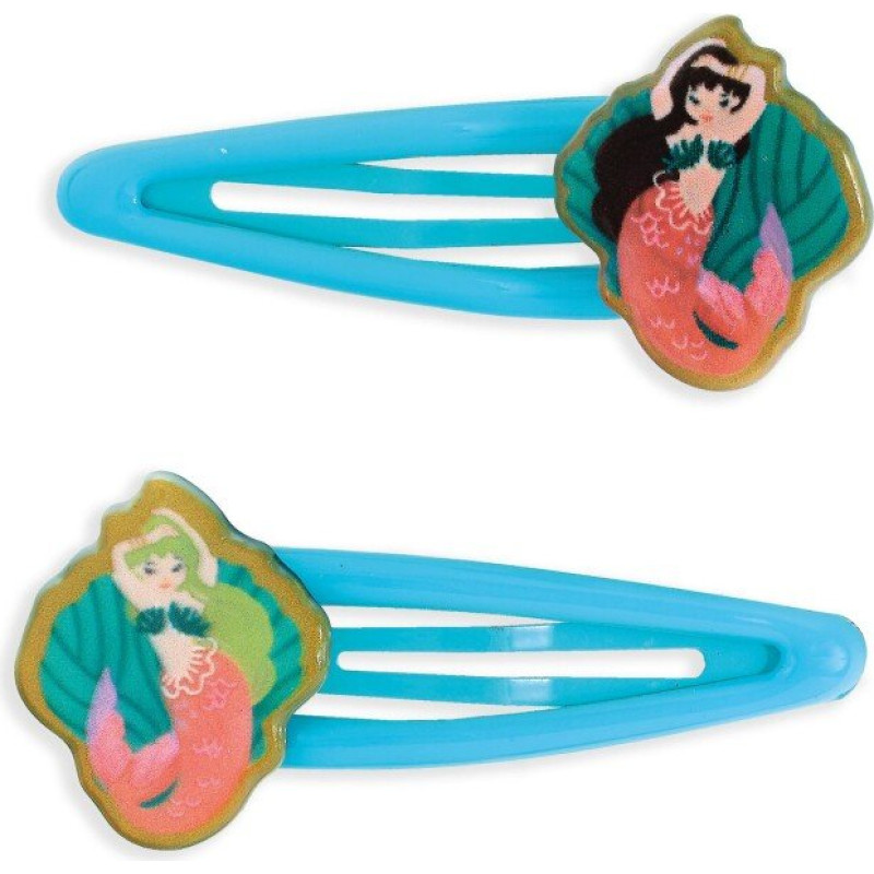 Djeco Plume - Plaukų segtukai - Undinėlės (2 vnt.)