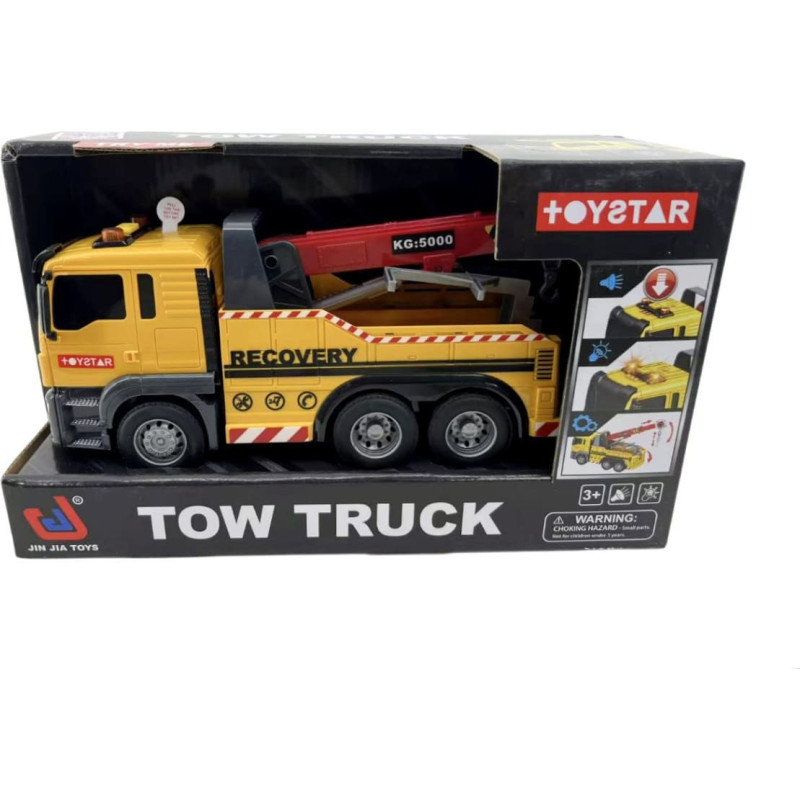 Puksiirauto heli ja valgusega 25 cm