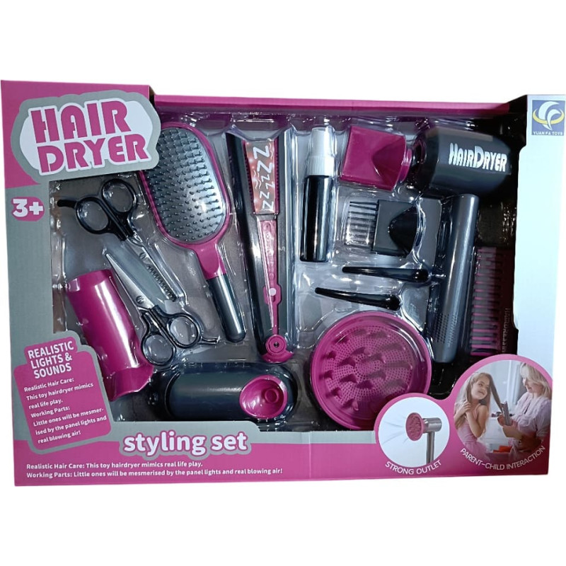 Juuksuri mängukomplekt 14 osa