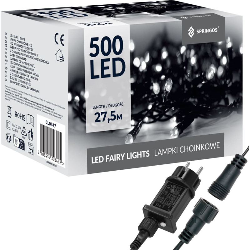 Springos Kalėdinės girliandos 500 LED