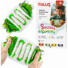 Tullo 707 Zabawka sensoryczna z cieczą squishy zielony