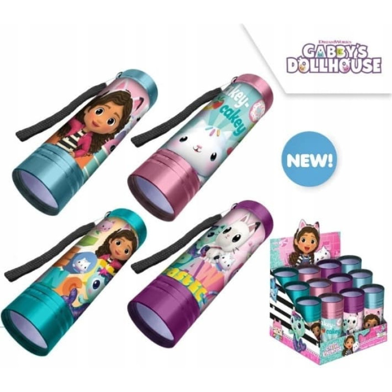 Kids Euroswan - Akcesoria Licencyjne ALUMINIUM TORCH GABBYS DOLLHOUSE