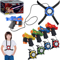 Laser Tag rinkinys – šautuvai ir liemenės