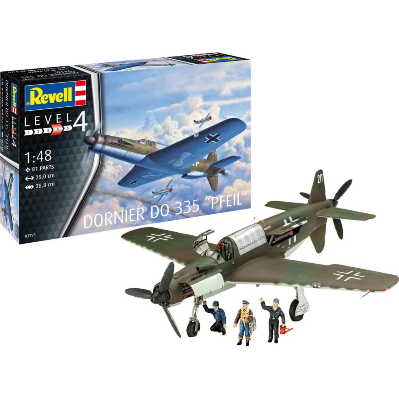 Revell H Dornier Do 335 Pfeil