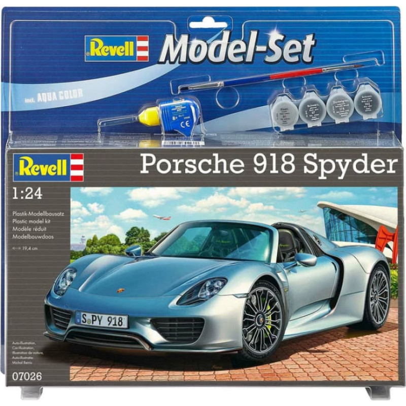 Revell H Model Set Porsche 918 Spyder