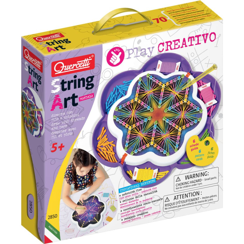 Quercetti String Art Mandala 5+ y