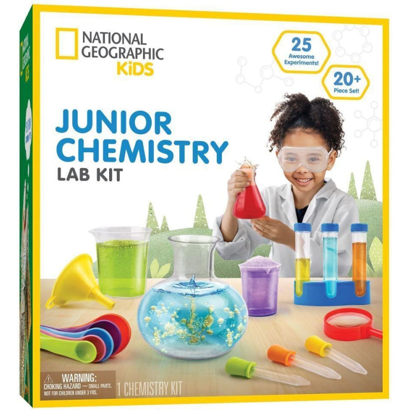 National Geographic laboratorijas komplekts Junior Chemistry, RTJRCHEMT