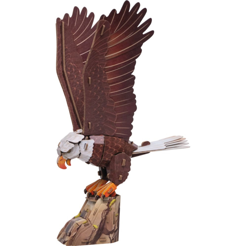 Makebug 3D papīra puzle Baltgalvas ērglis, MB-D-0057