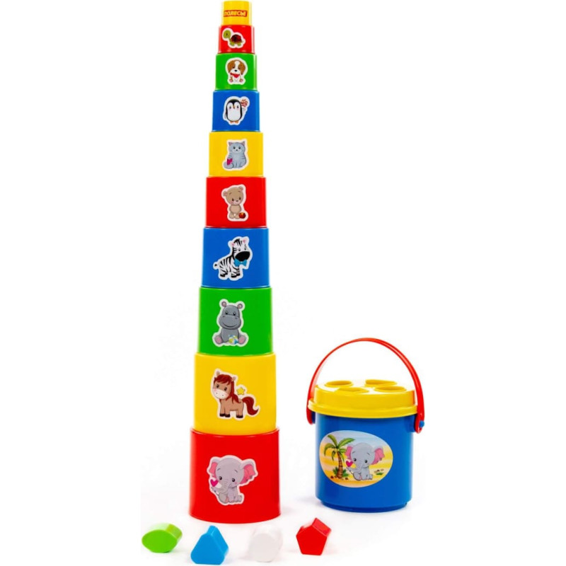 Polesie Educational pyramid (16 elements), &Oslash;=14.2, height=75.1 cm