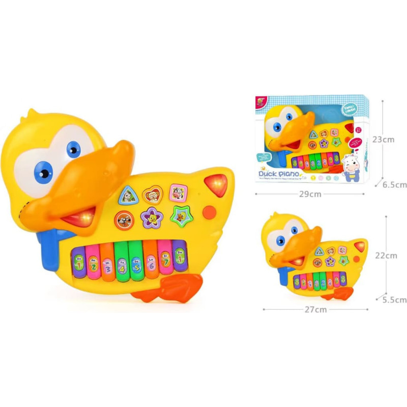Rising Mini piano "Duck Piano"